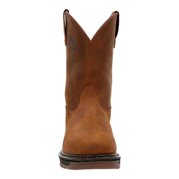 Georgia Boot Mens Carbo-Tec LT Brown Boots (NWT) - Picture 2 of 5